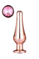 GLEAMING LOVE ROSE GOLD PLEASURE PLUG M - obrazek 2
