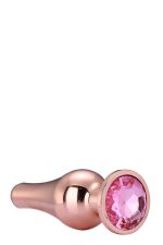 GLEAMING LOVE ROSE GOLD PLEASURE PLUG M - obrazek 4