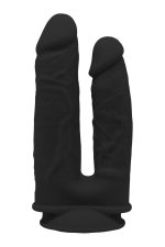 REAL LOVE DUAL DENSITY DOUBLE PENETRATOR BLACK - obrazek 2