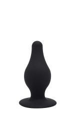 CHEEKY LOVE DUAL DENSITY PLEASURE PLUG L BLACK - obrazek 2