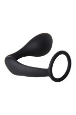FANTASSTIC ANAL PLUG WITH COCKRING BLACK - obrazek 5