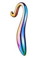 GLAMOUR GLASS ELEGANT CURVED DILDO - obrazek 4