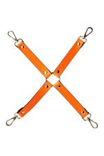 RADIANT HOG TIE GLOW IN THE DARK ORANGE - obrazek 2