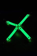 RADIANT HOG TIE GLOW IN THE DARK GREEN - obrazek 3