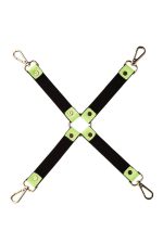 RADIANT HOG TIE GLOW IN THE DARK GREEN - obrazek 4