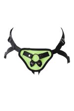 RADIANT STRAP-ON GLOW IN THE DARK GREEN - obrazek 2