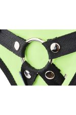 RADIANT STRAP-ON GLOW IN THE DARK GREEN - obrazek 5