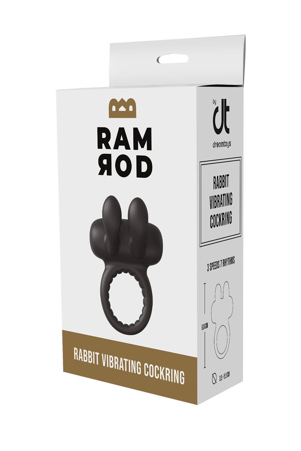 35-22085 RAMROD RABBIT VIBRATING COCKRING - obrazek 1