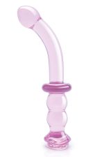 GLAZE GLASS ROSEBUD G-SPOT DILDO - obrazek 2