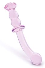 GLAZE GLASS ROSEBUD G-SPOT DILDO - obrazek 3
