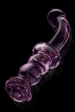 GLAZE GLASS ROSEBUD G-SPOT DILDO - obrazek 5