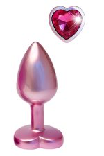 GLEAMING LOVE MATTE PINK PLUG SMALL - obrazek 3