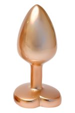 GLEAMING LOVE MATTE GOLD PLUG SMALL - obrazek 2