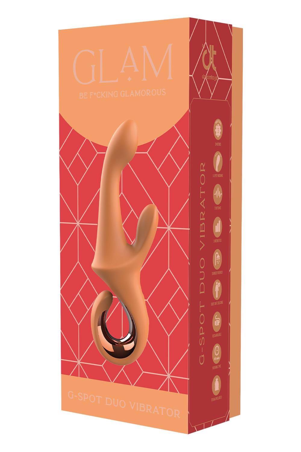 35-22241 GLAM G-SPOT DUO VIBRATOR - obrazek 1