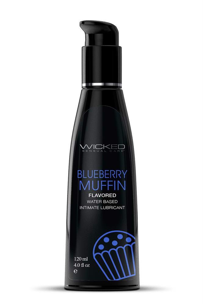 35-252206_1 WICKED AQUA BLUEBERRY MUFFIN LUBE 120ML - obrazek 1