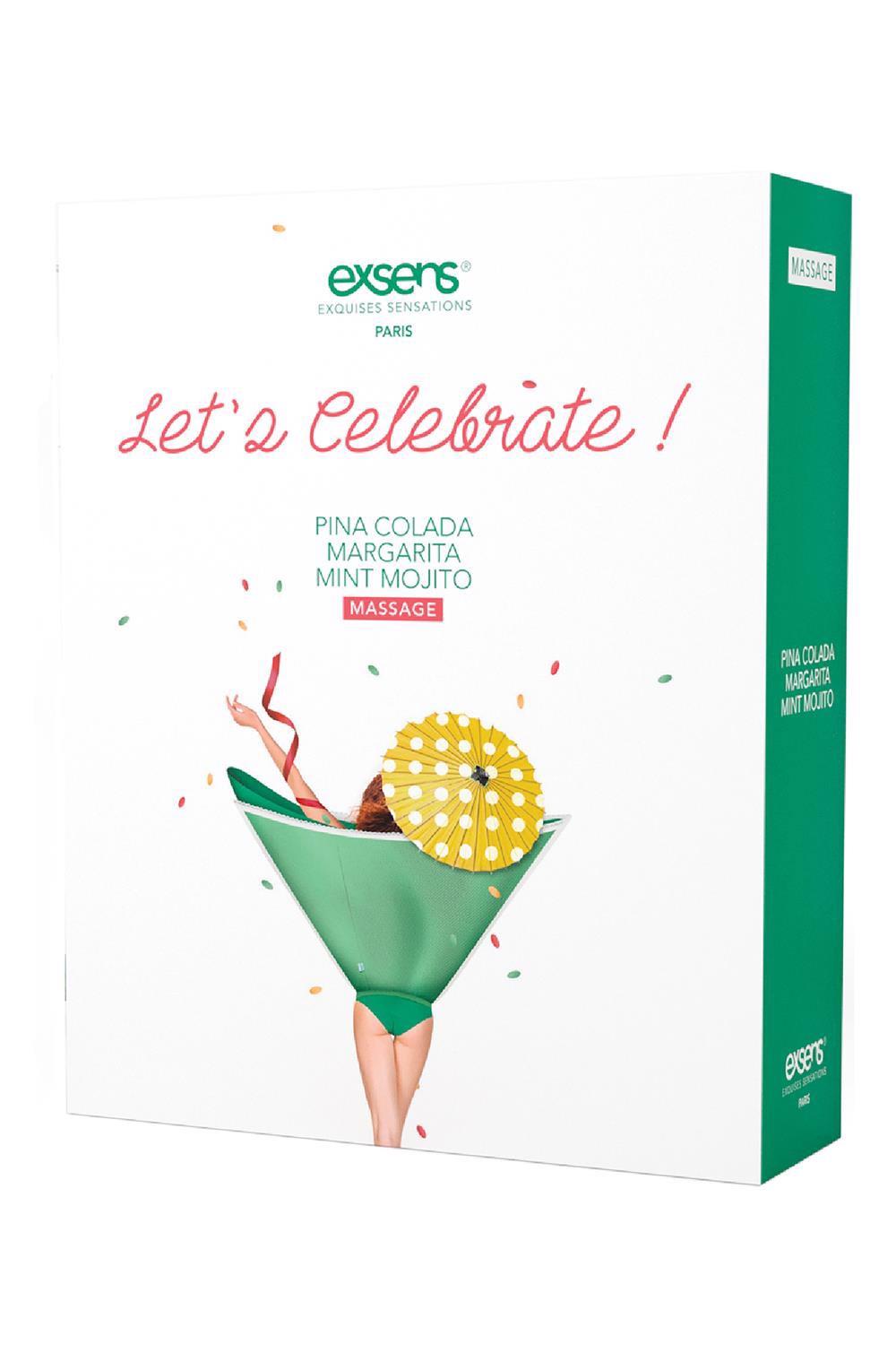 35-252335 EXSENS GIFT SET LET'S CELEBRATE! 3 x 30ML - obrazek 1