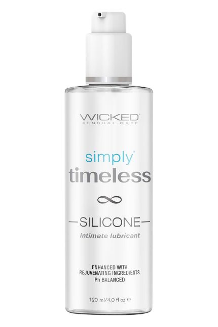 WICKED SIMPLY TIMELESS SILICONE LUBRICANT 120ML