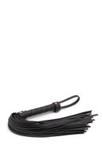 BONDAGE COUTURE FLOGGER BLACK - obrazek 3