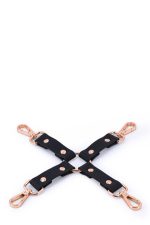 BONDAGE COUTURE HOG TIE BLACK - obrazek 2