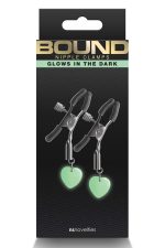 BOUND NIPPLE CLAMPS G3 GUNMETAL
