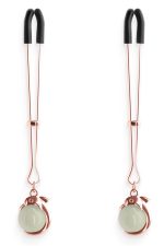 BOUND NIPPLE CLAMPS G1 ROSE GOLD - obrazek 2
