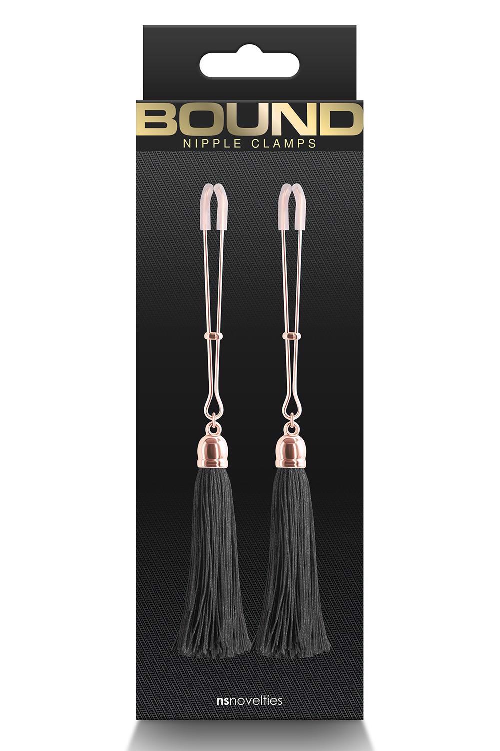 35-281189 BOUND NIPPLE CLAMPS T1 BLACK - obrazek 1