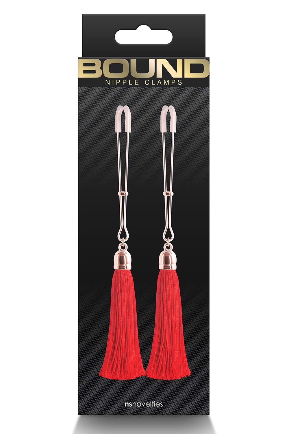 35-281191 BOUND NIPPLE CLAMPS T1 RED - obrazek 1