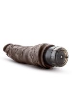 DR. SKIN COCK VIBE 7INCH CHOCOLATE - obrazek 4