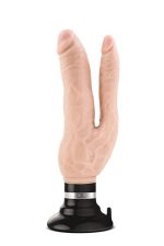 DR. SKIN COCK VIBES DOUBLE VIBE BEIGE - obrazek 2