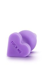 PLAY WITH ME CANDY HEART FUCK ME PURPLE - obrazek 3