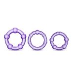 STAY HARD BEADED COCKRINGS PURPLE - obrazek 4
