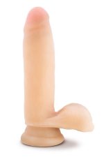 AU NATUREL 7INCH SENSA FEEL DILDO BEIG - obrazek 2