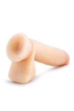 AU NATUREL 7INCH SENSA FEEL DILDO BEIG - obrazek 4