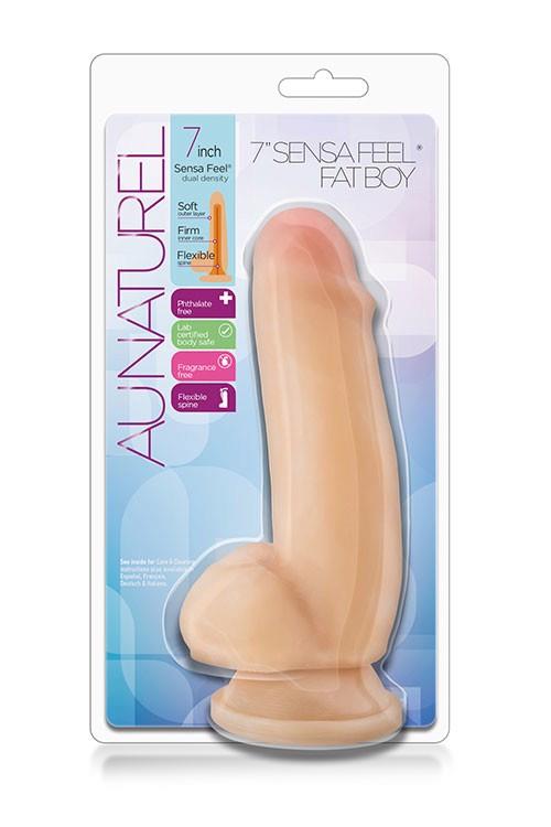 35-330710 AU NATUREL 7INCH SENSA FEEL FAT BOY - obrazek 1
