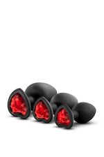 LUXE BLING PLUGS TRAINING KIT RED GEMS - obrazek 2