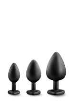 LUXE BLING PLUGS TRAINING KIT WHITE GEMS - obrazek 3