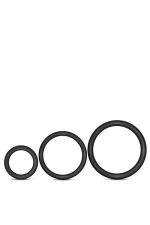 PERFORMANCE VS4 COCK RING SET BLACK - obrazek 2