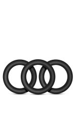 PERFORMANCE VS2 COCK RINGS SMALL BLACK - obrazek 2