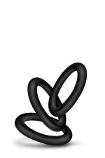 PERFORMANCE VS2 COCK RINGS SMALL BLACK - obrazek 3