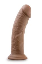 AU NATURAL 8INCH DILDO MOCHA - obrazek 2