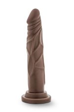 DR. SKIN REALISTIC COCK 7.5 CHOCOLATE - obrazek 2