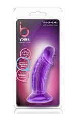 B YOURS SWEET N SMALL 4INCH DILDO PURPLE - obrazek 2