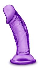 B YOURS SWEET N SMALL 4INCH DILDO PURPLE - obrazek 3