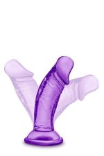B YOURS SWEET N SMALL 4INCH DILDO PURPLE - obrazek 4