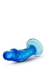 B YOURS SWEET N SMALL 4INCH DILDO BLUE - obrazek 5