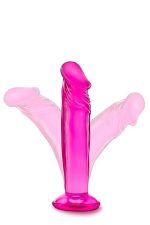 B YOURS SWEET N SMALL 6INCH DILDO PINK - obrazek 3