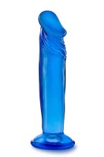 B YOURS SWEET N SMALL 6INCH DILDO BLUE - obrazek 2