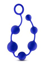 PERFORMANCE SILICONE ANAL BEADS INDIGO - obrazek 2