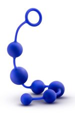 PERFORMANCE SILICONE ANAL BEADS INDIGO - obrazek 3