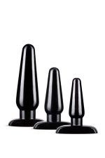 ANAL ADVENTURES BASIC PLUG KIT BLACK - obrazek 2
